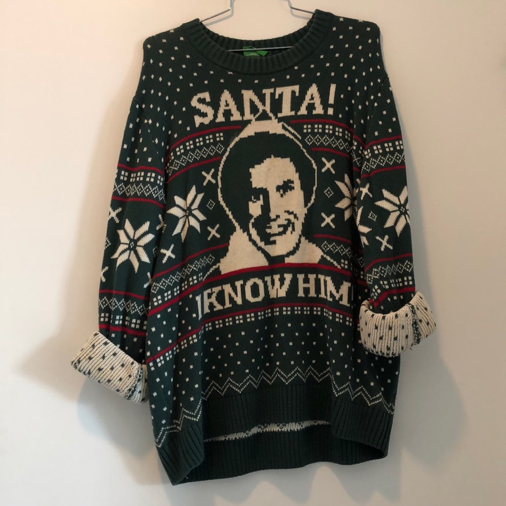 Santa! I KNOW HIM Urban Outfitters Large Sweater